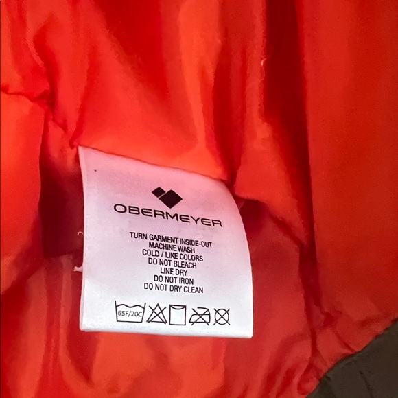 Obermeyer Boys Large Camouflage Hooded Jacket - Picture 9 of 11